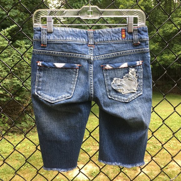 'Bongo' Denim Bermuda Shorts - Picture 2 of 3